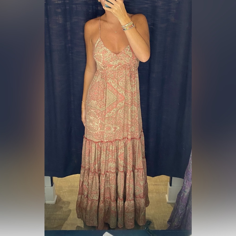 Perry Walker Collective Silk Maxi Dress